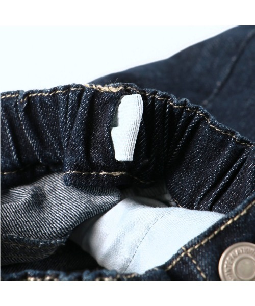 BRANSHES(ブランシェス)の「ガーデナーテーパードデニムパンツ(デニムパンツ・キッズ・ネイビー/グレー/ブルー/カラフル・90/100/110/120/80/130/140/150/160)」の13枚目の写真