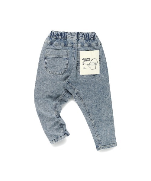 BRANSHES(ブランシェス)の「ガーデナーテーパードデニムパンツ(デニムパンツ・キッズ・ネイビー/グレー/ブルー/カラフル・90/100/110/120/80/130/140/150/160)」の16枚目の写真