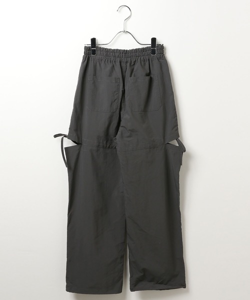 GLOBAL WORK（グローバルワーク）の「DRY/スリットデザインパンツ/292234（その他パンツ・キッズ・チャコール/オフホワイト・130cm/140cm/150cm/160cm）」の21枚目の写真