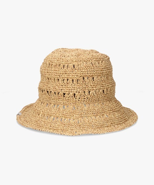 override オーバーライド ハット セール】OVERRIDE W PAPER CROCHET SUN HAT / オーバーライド