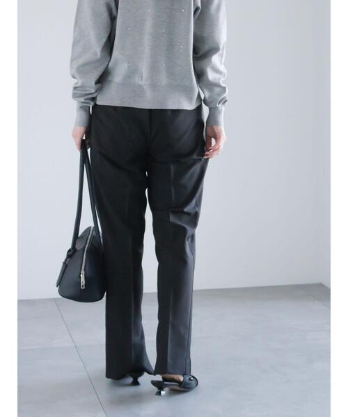 Te chichi(テチチ)の「ファスナースリットスリムストレート(セットアップ可)(その他パンツ・レディース・ブラック/ベージュ・M/S)」の20枚目の写真