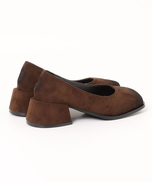 shoes365（シューズスリーシックスファイヴ）の「[SHOES 365] スエードパンプス（パンプス・レディース・ブラック/ブラウン/ベージュ・24.5cm/24.0cm/23.5cm/23.0cm/22.5cm）」の12枚目の写真
