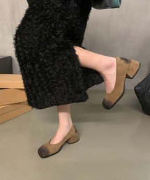 [SHOES 365] スエードパンプス