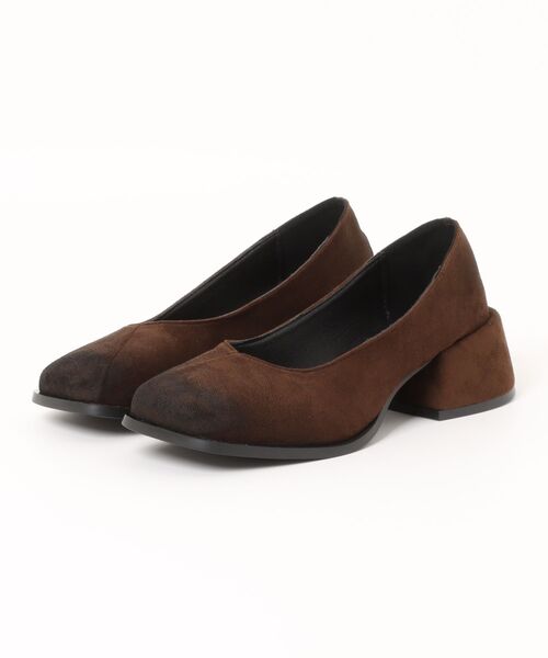 shoes365（シューズスリーシックスファイヴ）の「[SHOES 365] スエードパンプス（パンプス・レディース・ブラック/ブラウン/ベージュ・24.5cm/24.0cm/23.5cm/23.0cm/22.5cm）」の14枚目の写真