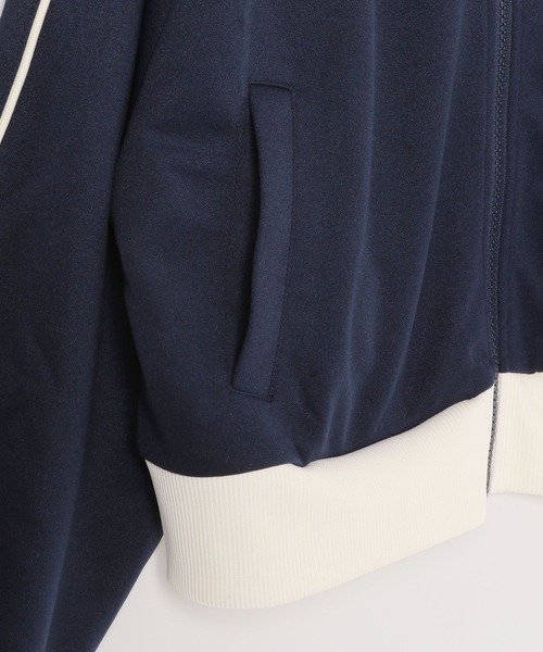 GLOBAL WORK（グローバルワーク）の「ショートトラックジャケット/290868（ジャージ・キッズ・アイボリー/ネイビー/サックスブルー・140cm/150cm/130cm/160cm）」の15枚目の写真