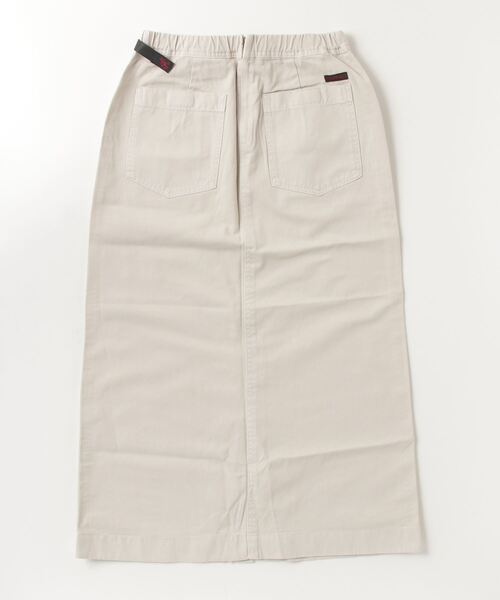 Gramicci（グラミチ）の「GRAMICCI/グラミチ　ロングベイカースカート　LONG BAKER SKIRT　G3SW-SK069（スカート・レディース・ベージュ/サンドグレー/グリーン・M）」の4枚目の写真
