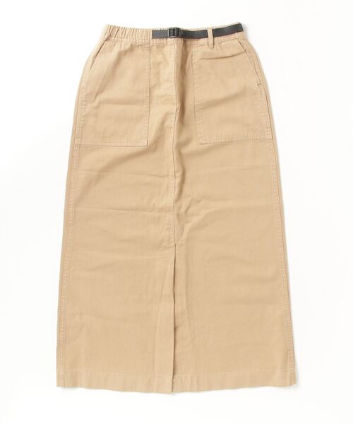 Gramicci（グラミチ）の「GRAMICCI/グラミチ　ロングベイカースカート　LONG BAKER SKIRT　G3SW-SK069（スカート・レディース・ベージュ/サンドグレー/グリーン・M）」の7枚目の写真