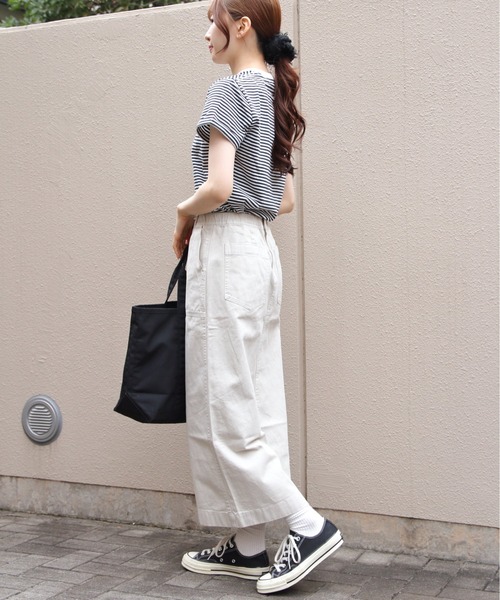 Gramicci（グラミチ）の「GRAMICCI/グラミチ　ロングベイカースカート　LONG BAKER SKIRT　G3SW-SK069（スカート・レディース・ベージュ/サンドグレー/グリーン・M）」の14枚目の写真