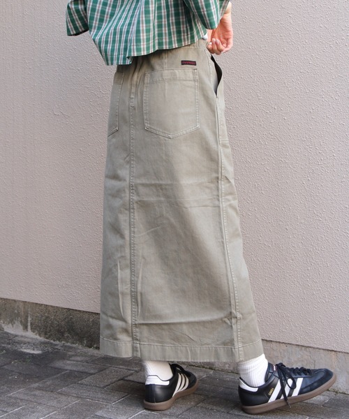 Gramicci（グラミチ）の「GRAMICCI/グラミチ　ロングベイカースカート　LONG BAKER SKIRT　G3SW-SK069（スカート・レディース・ベージュ/サンドグレー/グリーン・M）」の22枚目の写真