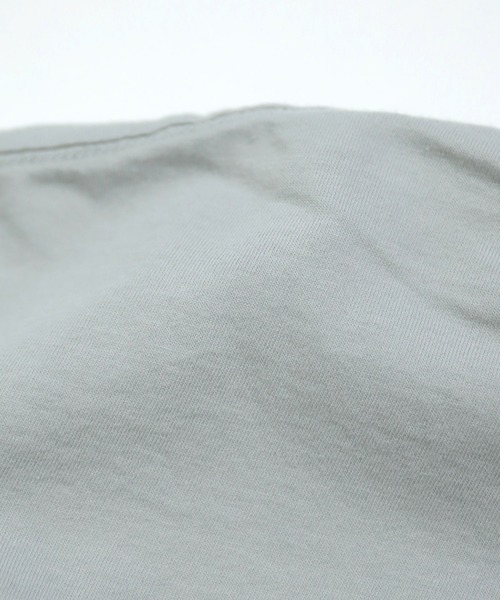 OMNIGOD（オムニゴッド）の「[OMNIGOD mens / オムニゴッド] 30/1天竺 ショートスリーブTシャツ（Tシャツ/カットソー・メンズ・ライトイエロー/ネイビー/ホワイト/ライトグレー・2/3/4）」の18枚目の写真