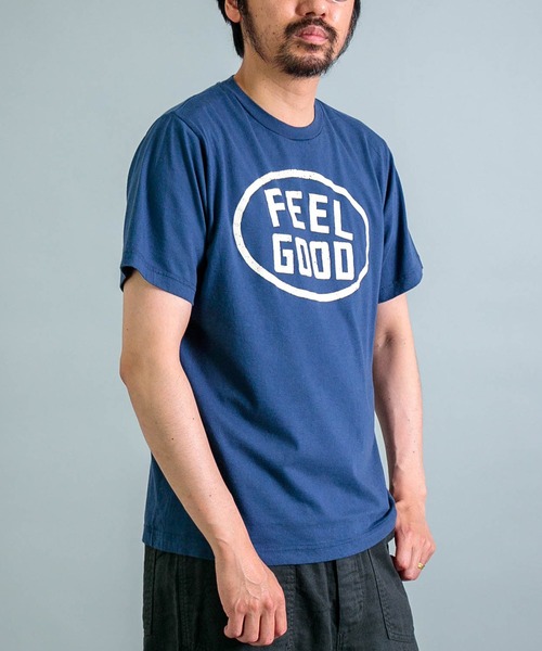 OMNIGOD（オムニゴッド）の「[OMNIGOD mens / オムニゴッド] 30/1天竺 ショートスリーブTシャツ（Tシャツ/カットソー・メンズ・ライトイエロー/ネイビー/ホワイト/ライトグレー・2/3/4）」の19枚目の写真