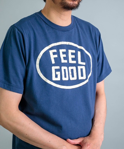 OMNIGOD（オムニゴッド）の「[OMNIGOD mens / オムニゴッド] 30/1天竺 ショートスリーブTシャツ（Tシャツ/カットソー・メンズ・ライトイエロー/ネイビー/ホワイト/ライトグレー・2/3/4）」の21枚目の写真