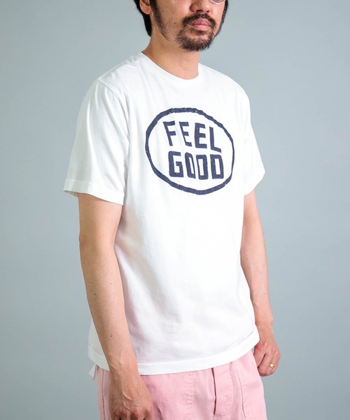 OMNIGOD（オムニゴッド）の「[OMNIGOD mens / オムニゴッド] 30/1天竺 ショートスリーブTシャツ（Tシャツ/カットソー・メンズ・ライトイエロー/ネイビー/ホワイト/ライトグレー・2/3/4）」の11枚目の写真