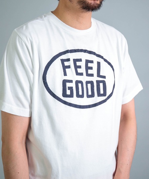 OMNIGOD（オムニゴッド）の「[OMNIGOD mens / オムニゴッド] 30/1天竺 ショートスリーブTシャツ（Tシャツ/カットソー・メンズ・ライトイエロー/ネイビー/ホワイト/ライトグレー・2/3/4）」の13枚目の写真