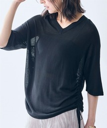 ドロストシアーニットプルオーバー<大きいサイズ有>【OtonaSMILE】