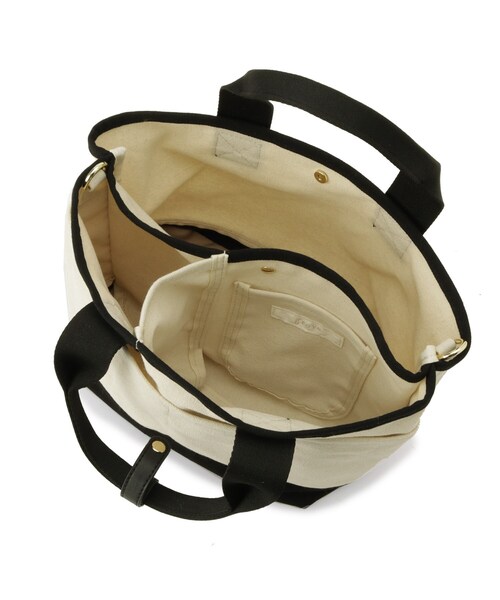 grove（グローブ）の「ハンドルアソートキャンバス2WAYトート（トートバッグ・レディース・アイボリー系6/ベージュ系その他6/ブラック系4/ブラック系6・00）」の22枚目の写真