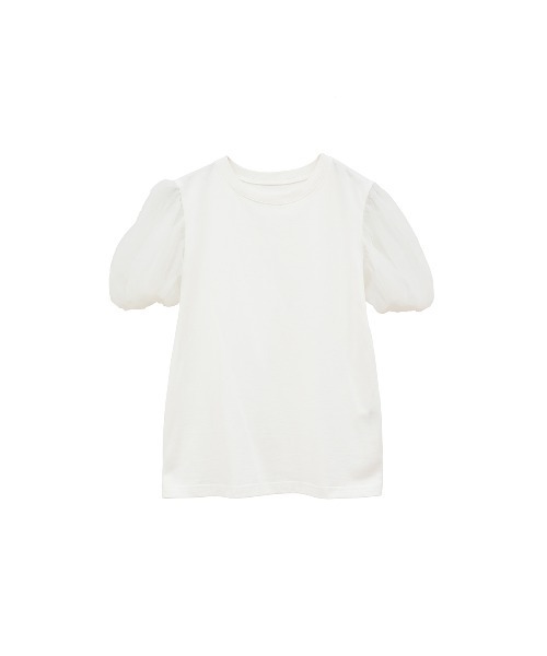 TULLE VEST LAYERED TOPS（その他トップス）｜CLANE（クラネ）の