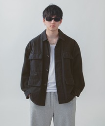 ZIP FIVE -White Line-（ジップファイブホワイトライン）の「【White Line】 COTTON CANVAS ユーティリティー ジャケット（カバーオール）」