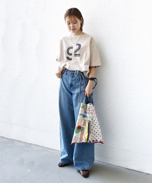 SHIPS別注】81BRANCA:ロゴ 5分袖 TEE（Tシャツ/カットソー