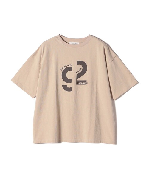 SHIPS別注】81BRANCA:ロゴ 5分袖 TEE（Tシャツ/カットソー