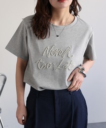 パールロゴ刺繍Teeシャツ