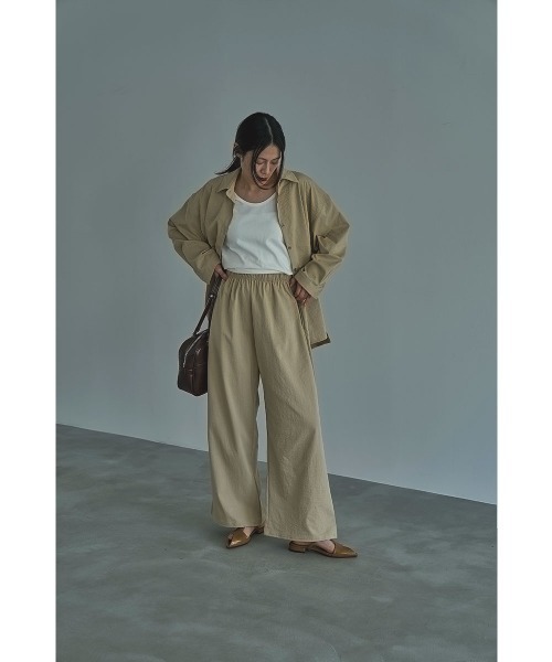 marjour(マージュール)の「COMFORTABLE SETUP PANTS(その他パンツ・レディース・ベージュ/グレー・M)」の16枚目の写真
