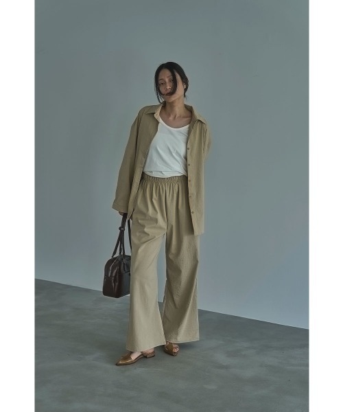 marjour(マージュール)の「COMFORTABLE SETUP PANTS(その他パンツ・レディース・ベージュ/グレー・M)」の17枚目の写真