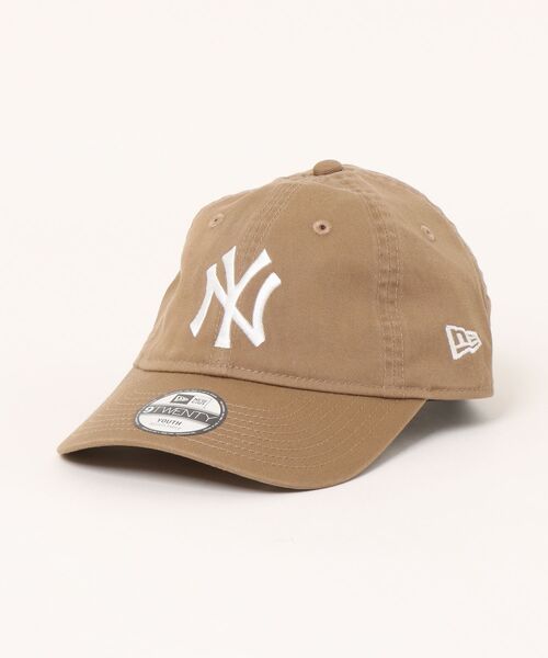 NEW ERA(ニューエラ)の「NEW ERA/ニューエラ キッズ キャップ Youth 9TWENTY ニューヨーク・ヤンキース カーキ × ホワイト 14524546(キャップ・キッズ・カーキブラウン・YOUTH)」の9枚目の写真