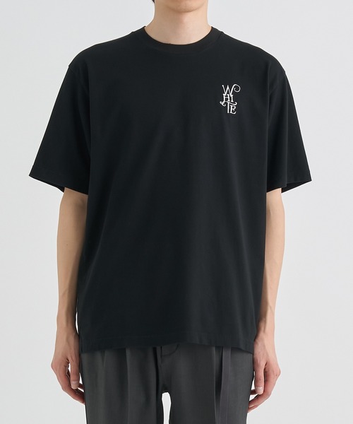 WHITE MOUNTAINEERING（ホワイトマウンテニアリング）の「【White Mountaineering / ホワイトマウンテニアリング】WM LOGO EMBROIDERY T-SHIRT（Tシャツ/カットソー・メンズ・ホワイト/ブラック・0/1/2/3）」の9枚目の写真