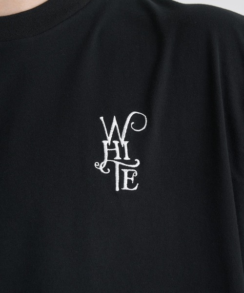 WHITE MOUNTAINEERING（ホワイトマウンテニアリング）の「【White Mountaineering / ホワイトマウンテニアリング】WM LOGO EMBROIDERY T-SHIRT（Tシャツ/カットソー・メンズ・ホワイト/ブラック・0/1/2/3）」の3枚目の写真