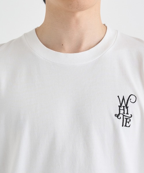WHITE MOUNTAINEERING（ホワイトマウンテニアリング）の「【White Mountaineering / ホワイトマウンテニアリング】WM LOGO EMBROIDERY T-SHIRT（Tシャツ/カットソー・メンズ・ホワイト/ブラック・0/1/2/3）」の14枚目の写真