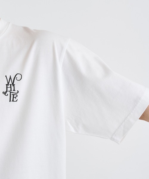 WHITE MOUNTAINEERING（ホワイトマウンテニアリング）の「【White Mountaineering / ホワイトマウンテニアリング】WM LOGO EMBROIDERY T-SHIRT（Tシャツ/カットソー・メンズ・ホワイト/ブラック・0/1/2/3）」の12枚目の写真