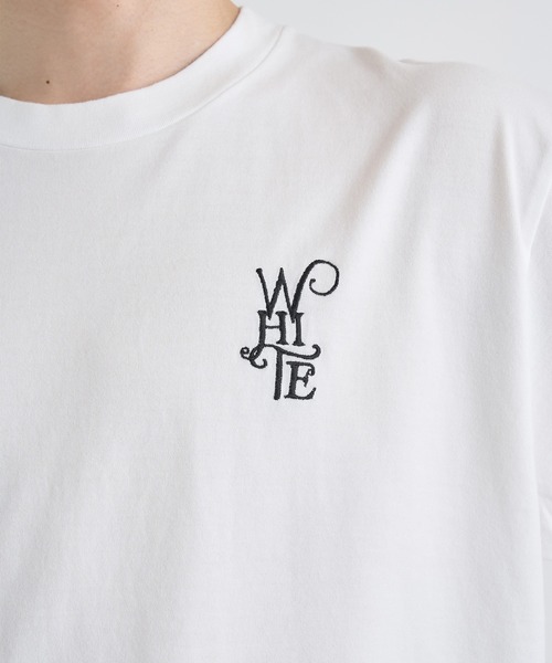 WHITE MOUNTAINEERING（ホワイトマウンテニアリング）の「【White Mountaineering / ホワイトマウンテニアリング】WM LOGO EMBROIDERY T-SHIRT（Tシャツ/カットソー・メンズ・ホワイト/ブラック・0/1/2/3）」の11枚目の写真