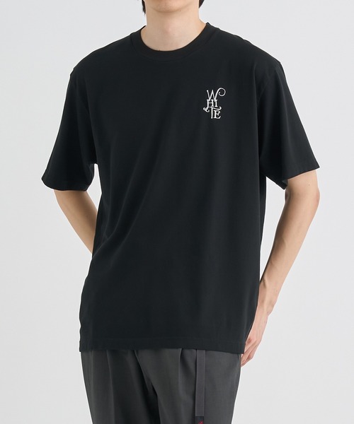 WHITE MOUNTAINEERING（ホワイトマウンテニアリング）の「【White Mountaineering / ホワイトマウンテニアリング】WM LOGO EMBROIDERY T-SHIRT（Tシャツ/カットソー・メンズ・ホワイト/ブラック・0/1/2/3）」の22枚目の写真