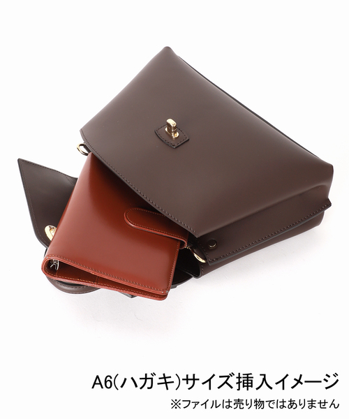 MARCO BIANCHINI（マルコビアンチーニ）の「《追加》MARCO BIANCHINI/マルコ・ビアンキーニ レザーフラップBAG 24030（ショルダーバッグ・レディース・ブラウン・FREE）」の9枚目の写真