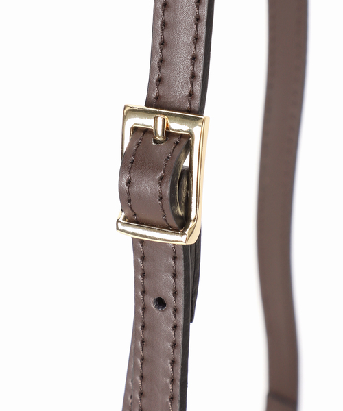 MARCO BIANCHINI（マルコビアンチーニ）の「《追加》MARCO BIANCHINI/マルコ・ビアンキーニ レザーフラップBAG 24030（ショルダーバッグ・レディース・ブラウン・FREE）」の11枚目の写真