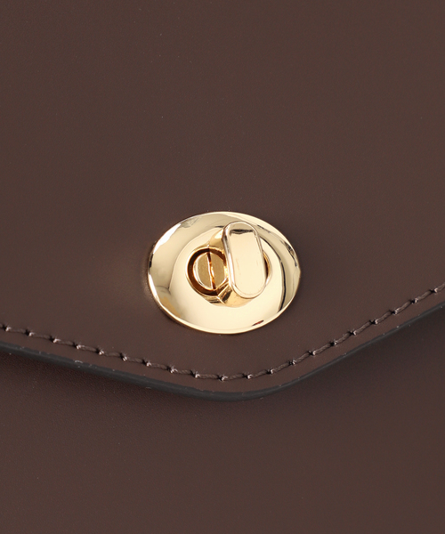 MARCO BIANCHINI（マルコビアンチーニ）の「《追加》MARCO BIANCHINI/マルコ・ビアンキーニ レザーフラップBAG 24030（ショルダーバッグ・レディース・ブラウン・FREE）」の13枚目の写真