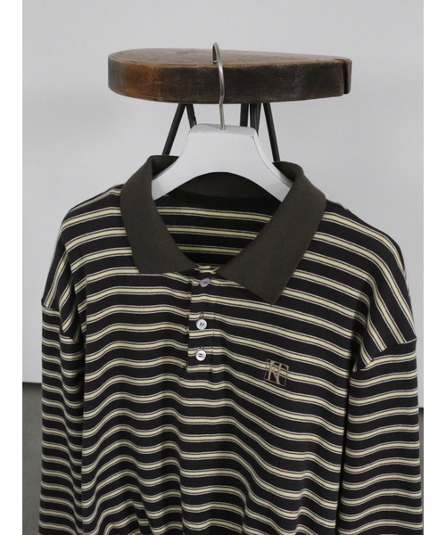 Katrin TOKYO(カトリーントーキョー)の「cropped polo shirt(ポロシャツ・レディース・グレー系その他/グリーン系その他・FREE/XS)」の9枚目の写真
