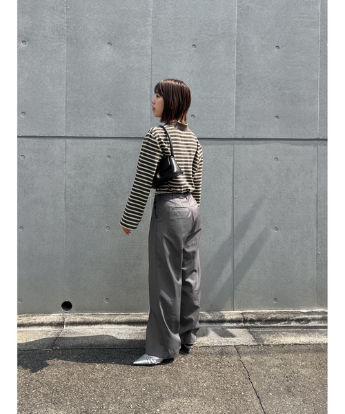 Katrin TOKYO(カトリーントーキョー)の「cropped polo shirt(ポロシャツ・レディース・グレー系その他/グリーン系その他・FREE/XS)」の22枚目の写真