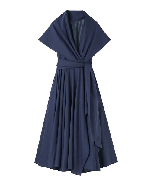 クラシカルショールカラーワンピース（ワンピース）｜JENNE（ジェンヌ