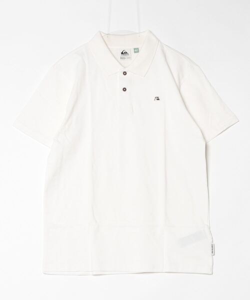 Quiksilver(クイックシルバー)の「クイックシルバー QUIKSILVER DNA POLO(ポロシャツ・メンズ・ブラック/ホワイト・S/M/L)」の2枚目の写真