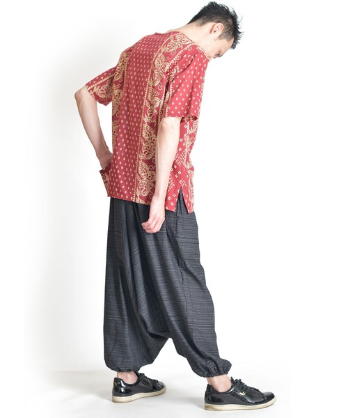 MARAI(マーライ)の「キーネックプルオーバー 半袖 Tシャツ ゆったり オーバーサイズ(Tシャツ/カットソー・レディース・A/B/C/D/F/G/I/H・FREE)」の15枚目の写真