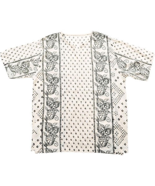 MARAI(マーライ)の「キーネックプルオーバー 半袖 Tシャツ ゆったり オーバーサイズ(Tシャツ/カットソー・レディース・A/B/C/D/F/G/I/H・FREE)」の19枚目の写真