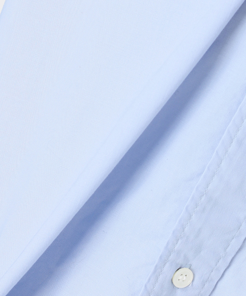 FRAMeWORK(フレームワーク)の「≪追加≫コットンレギュラーカラーシャツ 3(シャツ/ブラウス・レディース・サックスブルー/ライトイエロー/スミクロ/モカ/ホワイト・FREE)」の9枚目の写真