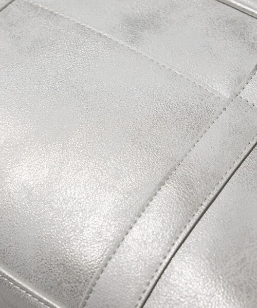 FREAK'S STORE(フリークスストア)の「LEATHERETTE Boston Bag/レザレット ボストンショルダーバッグ(ショルダーバッグ・メンズ・ブルー/ブラック/ホワイト・ONE SIZE)」の8枚目の写真
