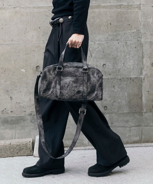 Soft Boston レザーショルダーバッグ∴ BEAUTY&YOUTH UNITED ARROWS｜レザー ジップ ショルダーバッグ
