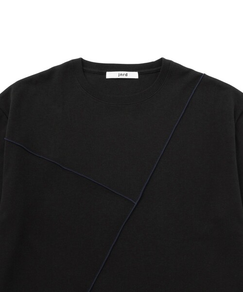 j.n.r.d(ジェー・エヌ・アール・ディー)の「j.n.r.d/メローライン切り替えTシャツ(Tシャツ/カットソー・メンズ・ブラック/ホワイト・M/L/LL)」の13枚目の写真