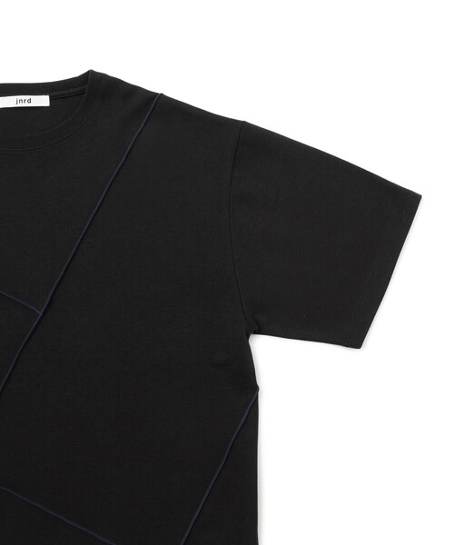 j.n.r.d(ジェー・エヌ・アール・ディー)の「j.n.r.d/メローライン切り替えTシャツ(Tシャツ/カットソー・メンズ・ブラック/ホワイト・M/L/LL)」の14枚目の写真