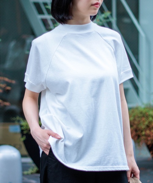 Domingo ドミンゴ 別注LBFT半袖Tシャツ D.M.G. / ディーエムジー] 天竺 ラグランTシャツ（Tシャツ
