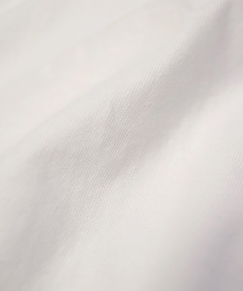 D.M.G.（ドミンゴ）の「[D.M.G. / ディーエムジー]  BD天竺 ラグランTシャツ（Tシャツ/カットソー・レディース・ブラック/ブルー/オレンジ/グリーン/レッド/ライトグレー/ホワイト・FREE）」の17枚目の写真